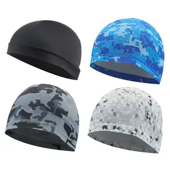 Мягкая подкладка для шлема унисекс, шапка для бега, велоспорта, спорта, Быстросохнущая Внутренняя подкладка для шлема, мужская Женская уличная шапочка